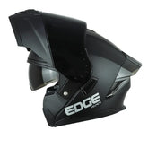 Casco Edge Boston Solido Negro